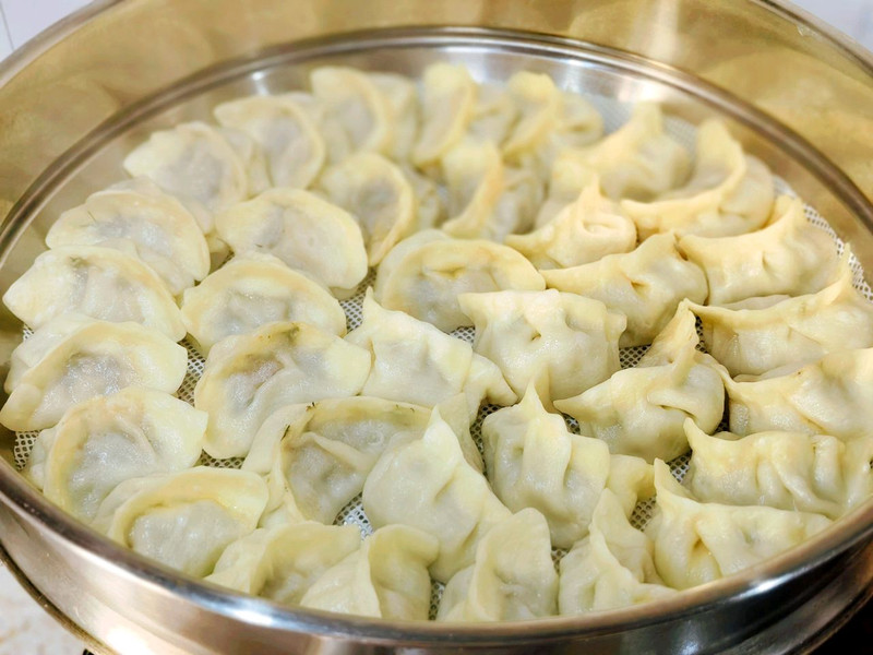 猪肉茴香馅蒸饺