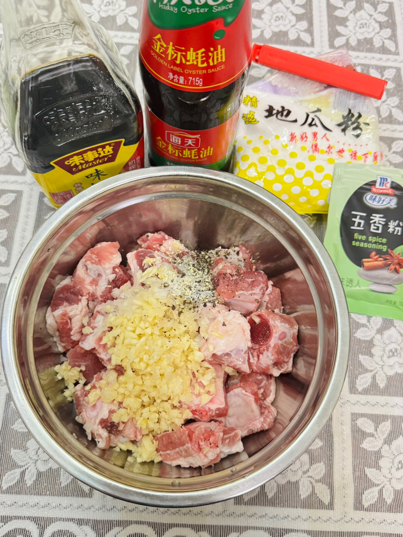 让人无法抵挡的蒜香炸排骨
