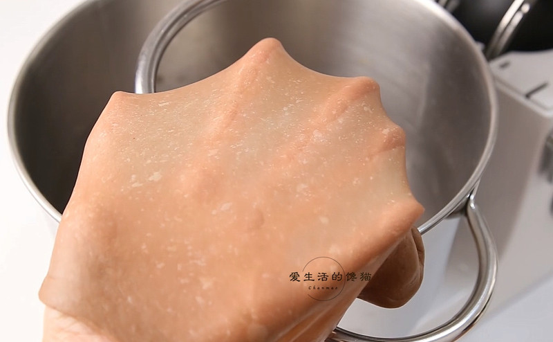 爱心酥粒巧克力面包