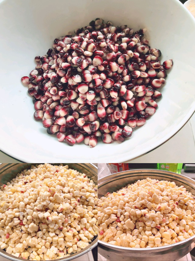 粗粮细做，玉米汤圆很美味