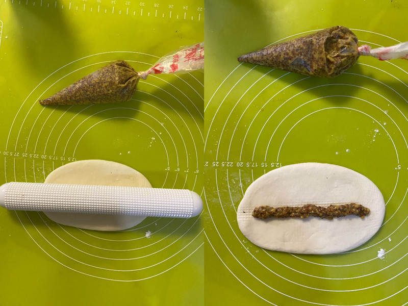 一口爆汁—德肠芥末籽碱水包