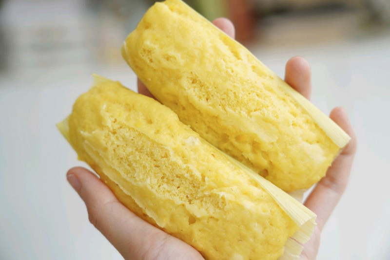 无油无糖玉米粑粑