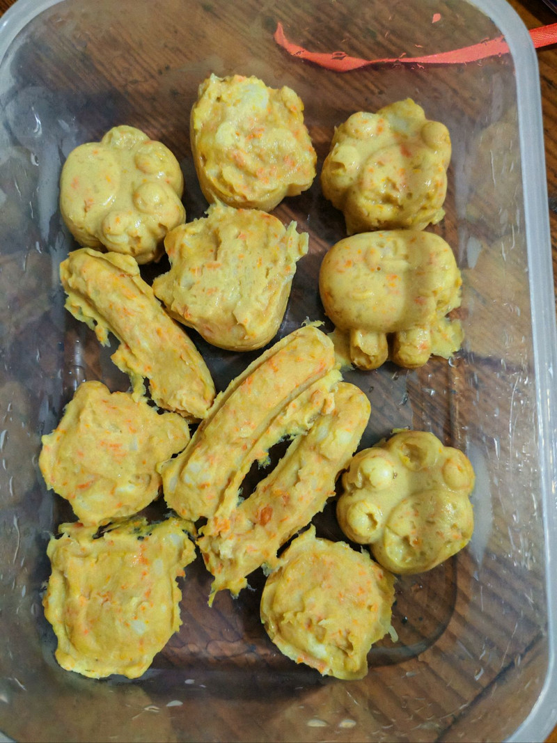 山药胡萝卜瘦肉糕