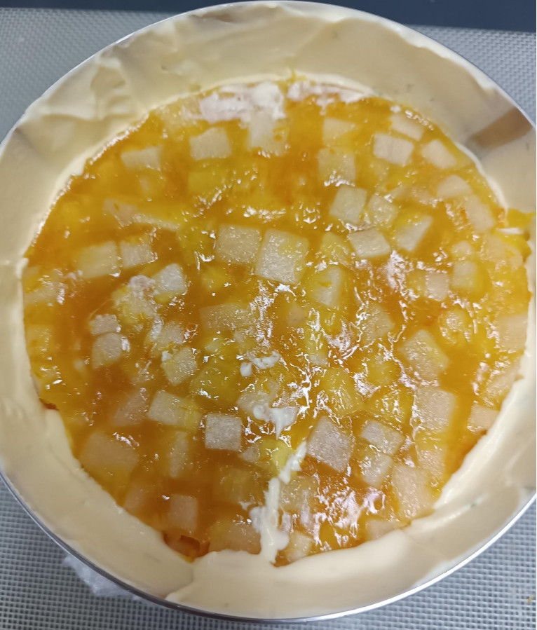 雪莲果青柠蛋糕