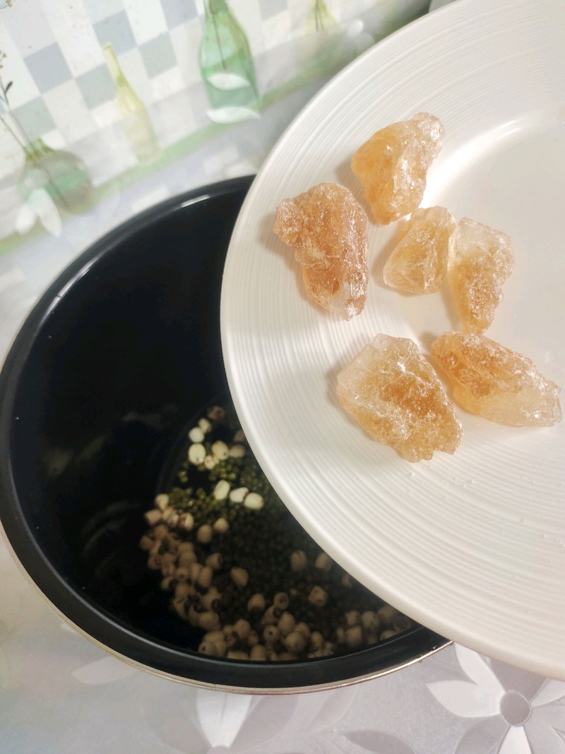 绿豆莲子汤
