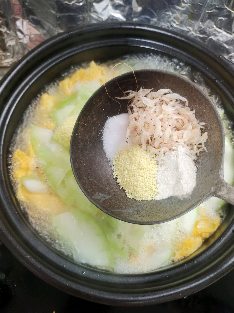 葫芦鸡蛋汤
