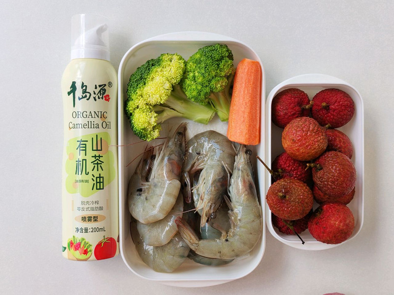 荔枝酿虾