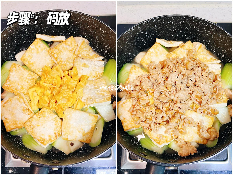 丝瓜豆腐煲，好吃又简单的下饭丝瓜吃法！
