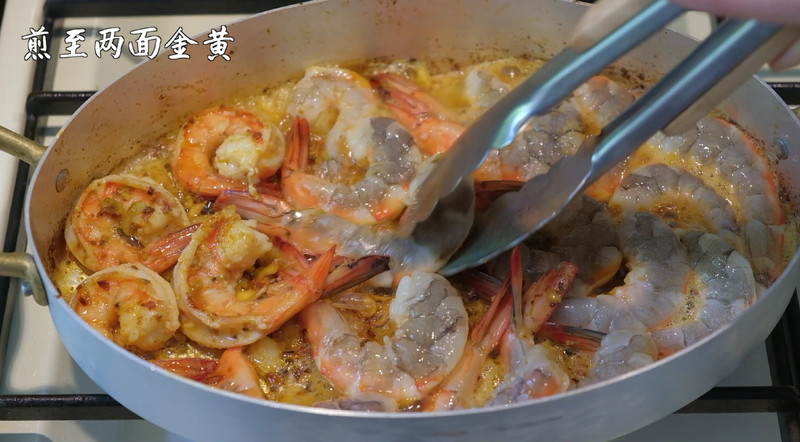 【家庭小酒馆】欧洲橄榄蒜香大虾Tapas