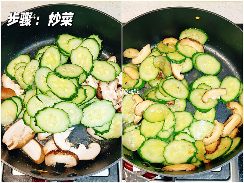 黄瓜虾仁炒蛋，鲜甜够味的夏日快手菜