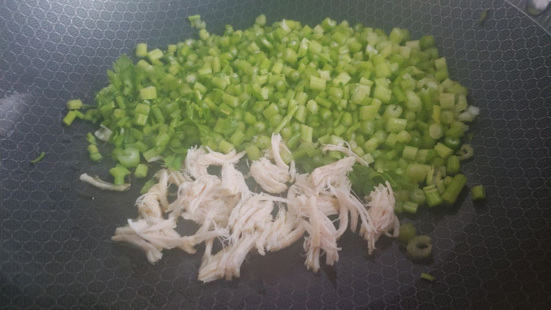 椒蒜豆豉芹菜肉