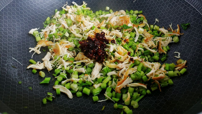 椒蒜豆豉芹菜肉
