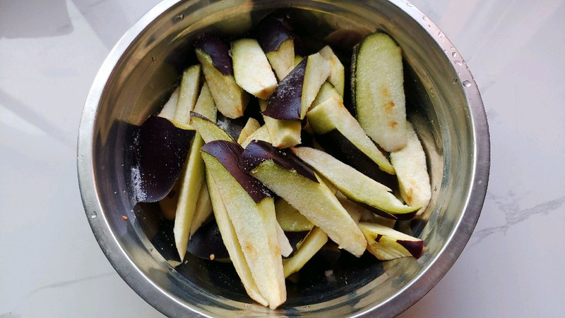 蒜辣豆豉烧茄子