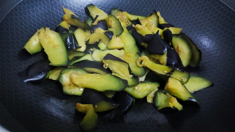 蒜辣豆豉烧茄子