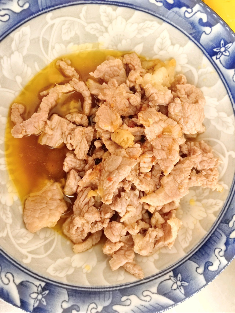 新鲜蘑菇炒肉