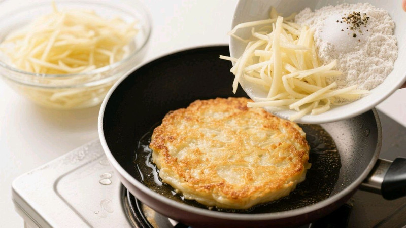 番茄土豆蛋窝脆