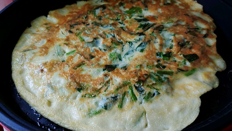 蛋香白菜软煎饼