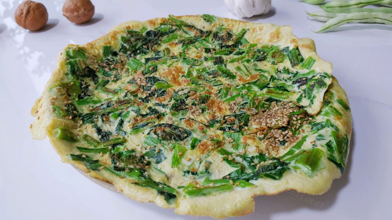 蛋香白菜软煎饼