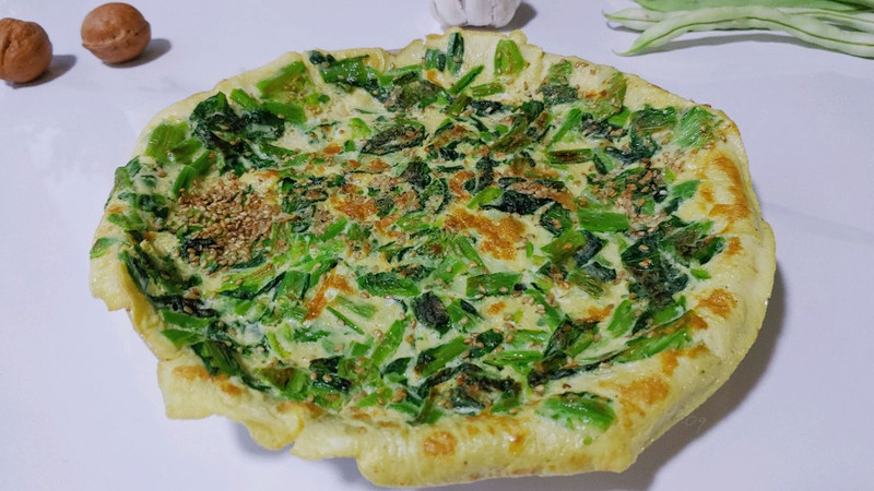 蛋香白菜软煎饼