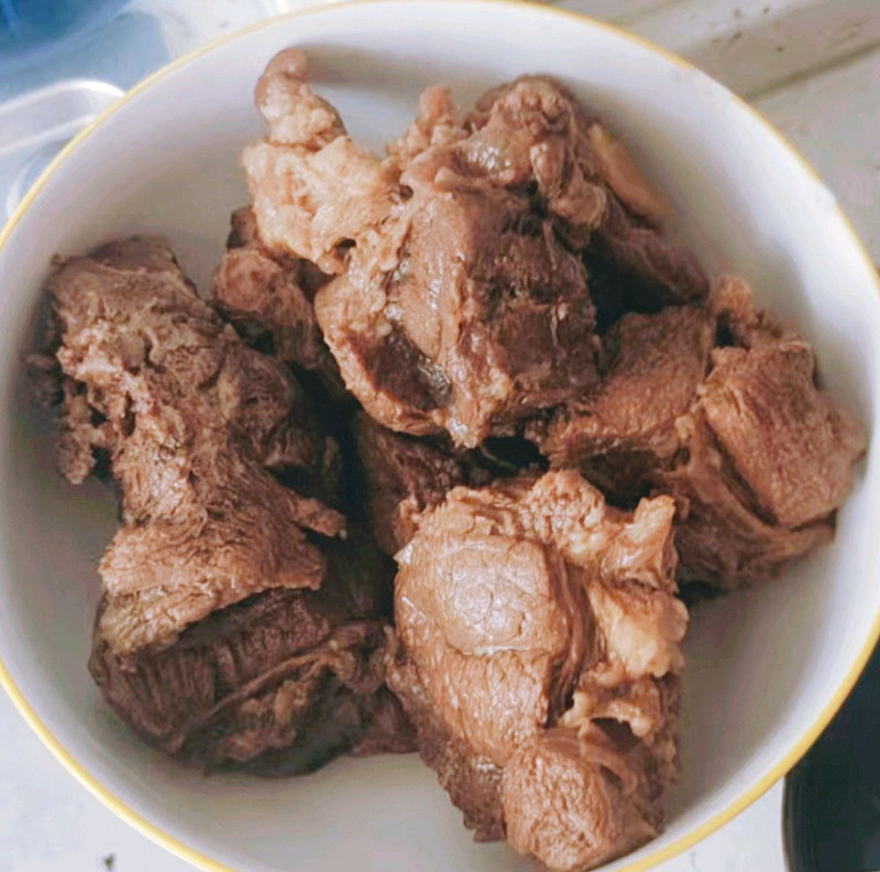 香菜拌牛肉