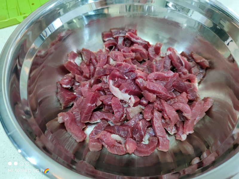 青菜牛肉