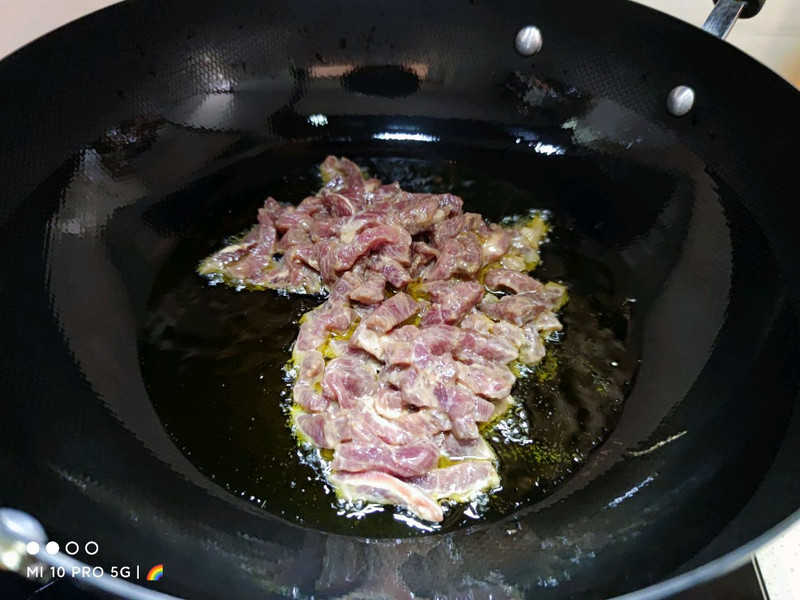 青菜牛肉