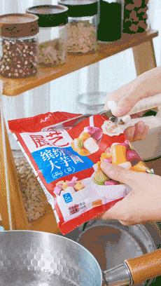 【宝宝辅食】芋泥红豆爽