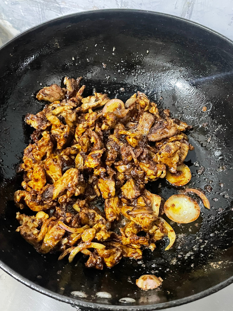 咖喱沙茶牛肉