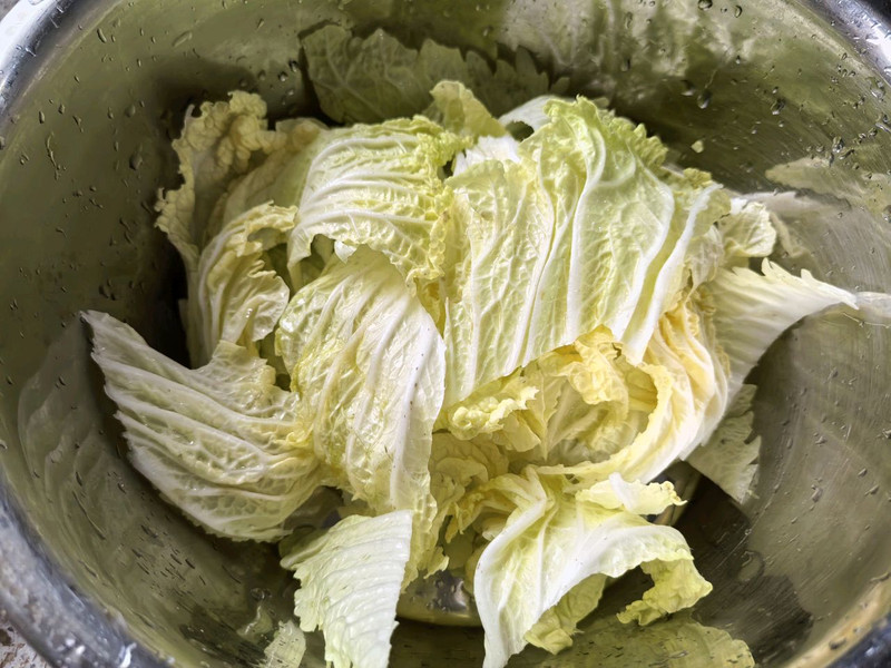 大棒骨白菜炖冻豆腐