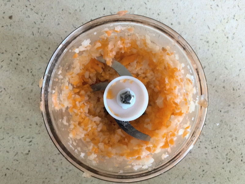 鳕鱼时蔬饼