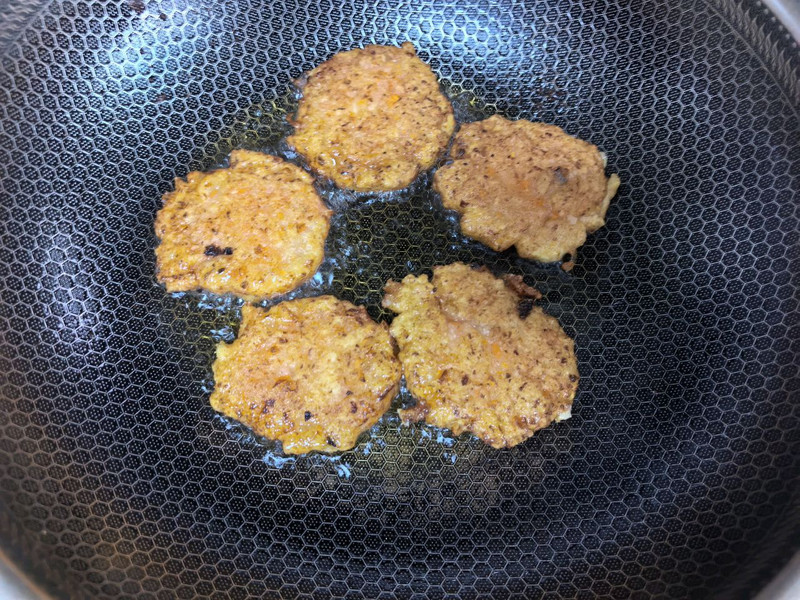 鳕鱼时蔬饼