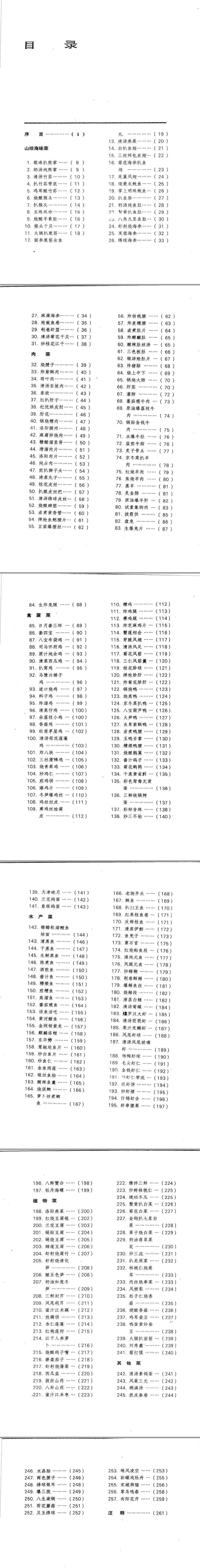 中国名菜谱 河南风味