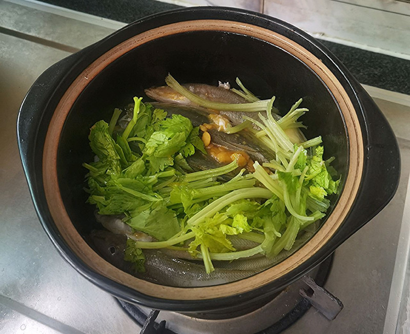 潮汕豆酱咸鱼煲-原汁原味