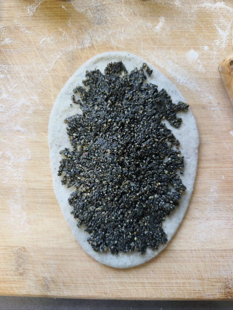 黑芝麻馒头
