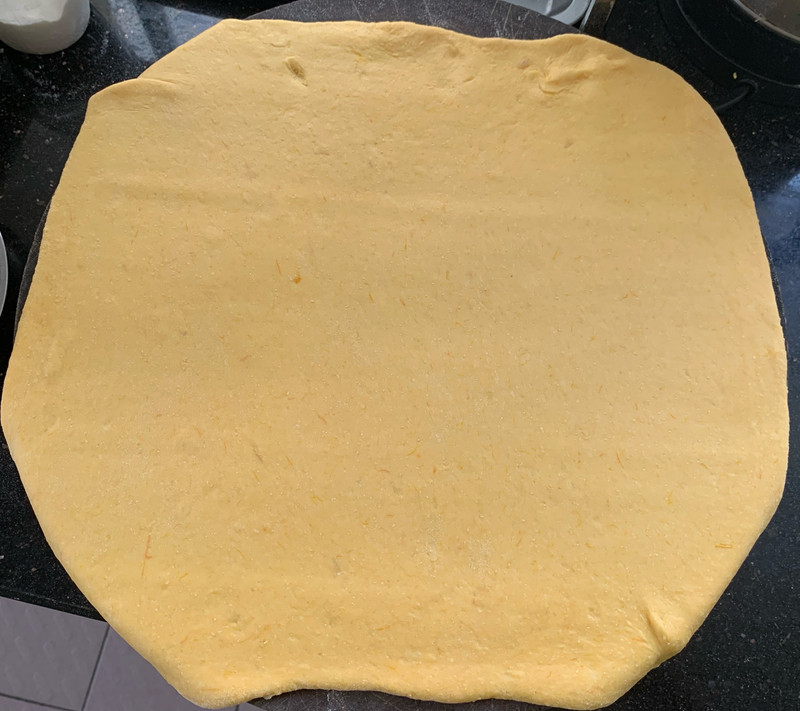 南瓜泥糖佛手烧饼