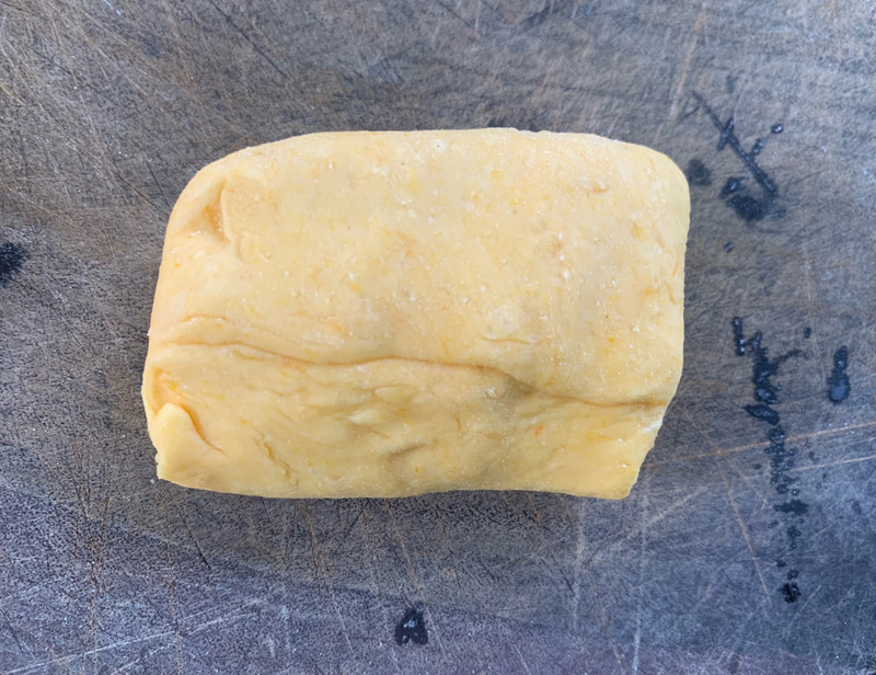 南瓜泥糖佛手烧饼