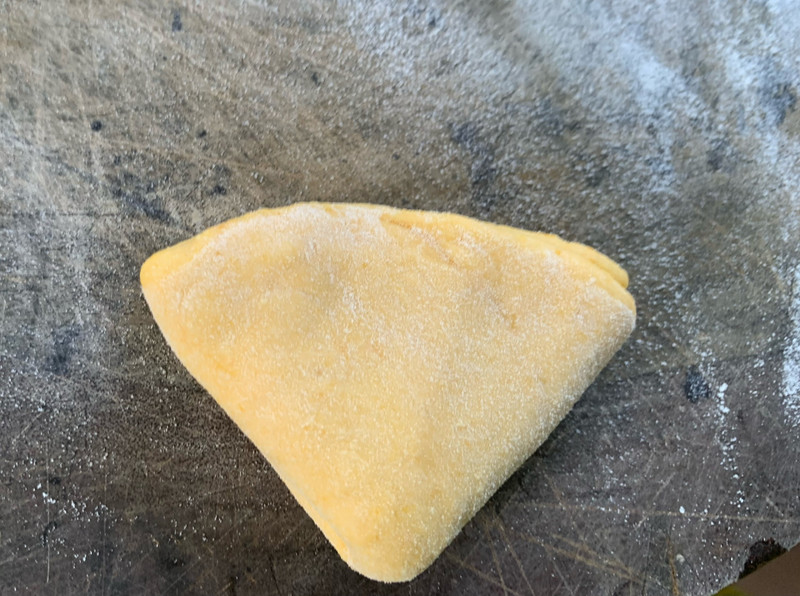 南瓜泥糖佛手烧饼