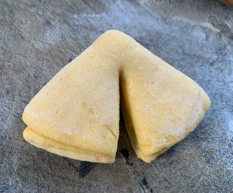 南瓜泥糖佛手烧饼
