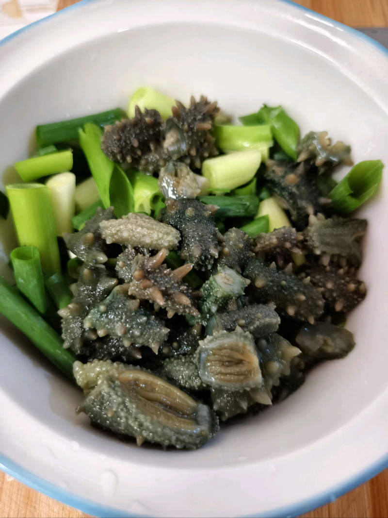 葱拌海参