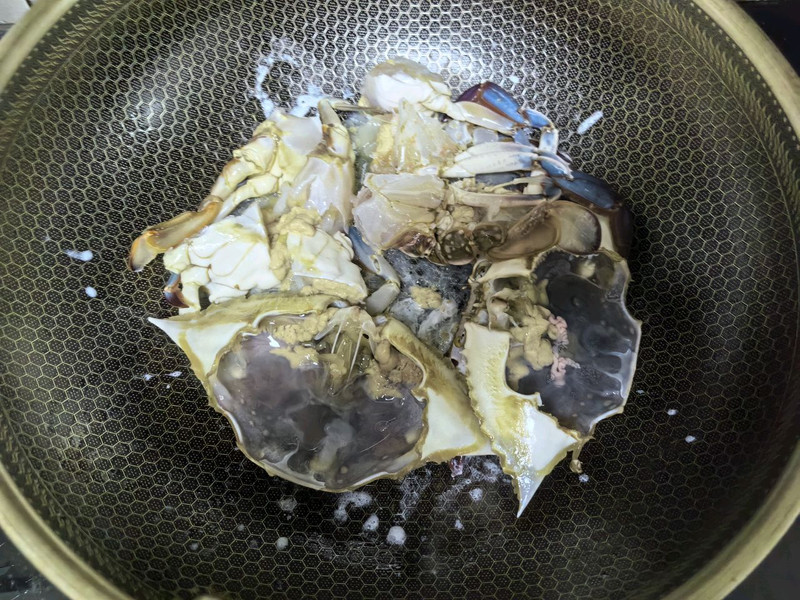 梭子蟹炒年糕