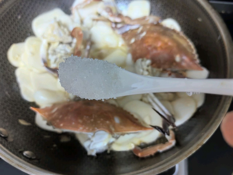 梭子蟹炒年糕