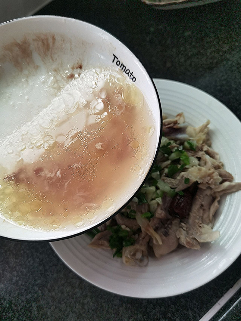 低脂减脂餐-葱油手撕鸡