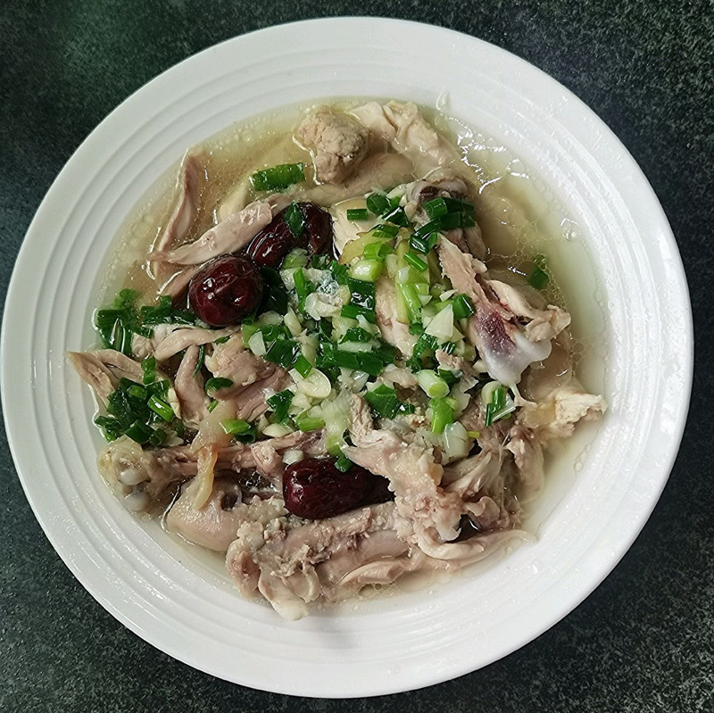 低脂减脂餐-葱油手撕鸡