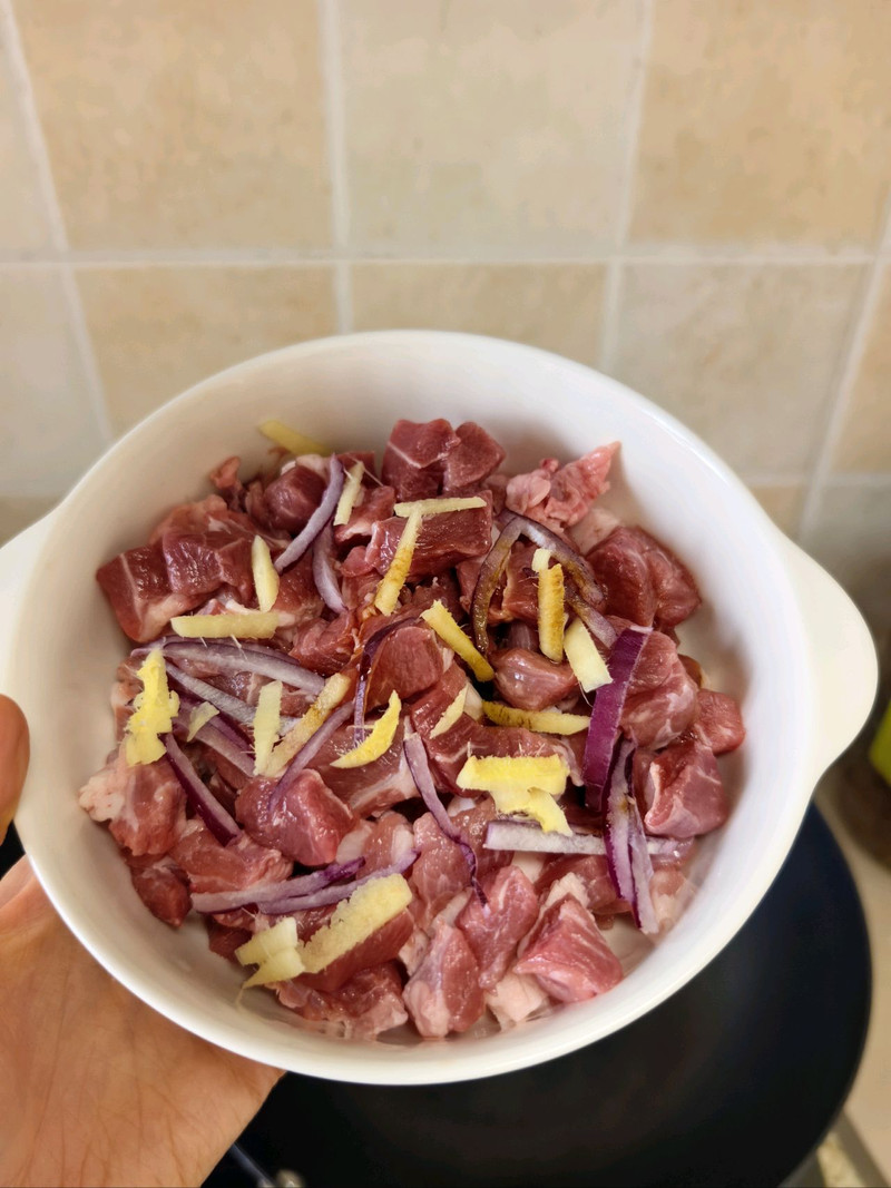 孜然羊肉粒