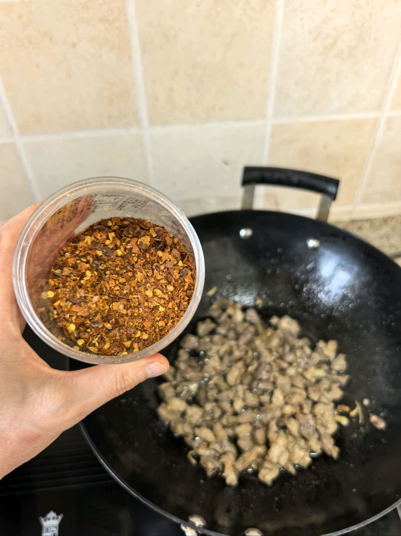 孜然羊肉粒