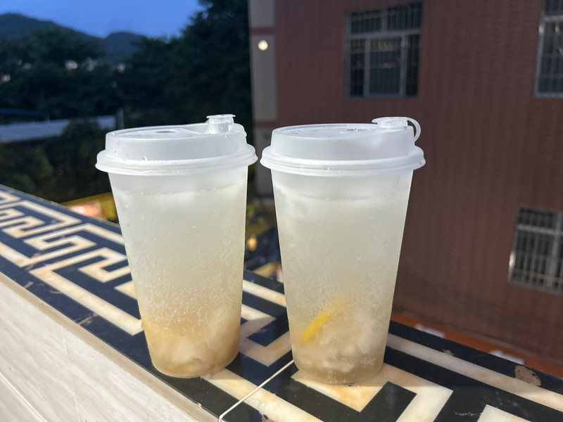 夏日限定：荔枝柠檬蜂蜜雪碧饮