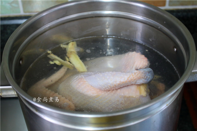 脆皮白切鸡