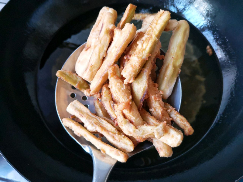 避风塘茄子——在家也能做出粤菜馆里的港味菜品