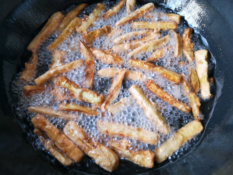 避风塘茄子——在家也能做出粤菜馆里的港味菜品