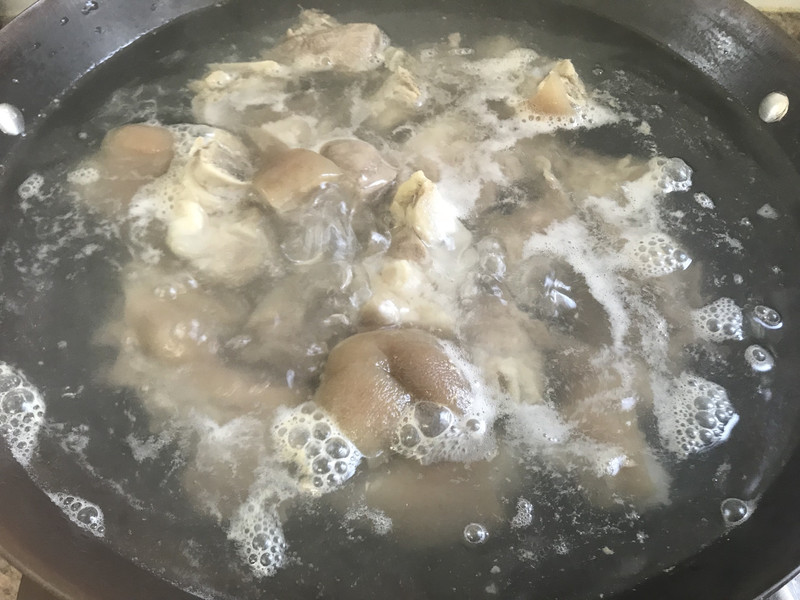 月子食谱 驱寒暖胃 猪脚姜醋